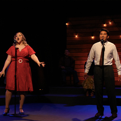 Students Performing on stage